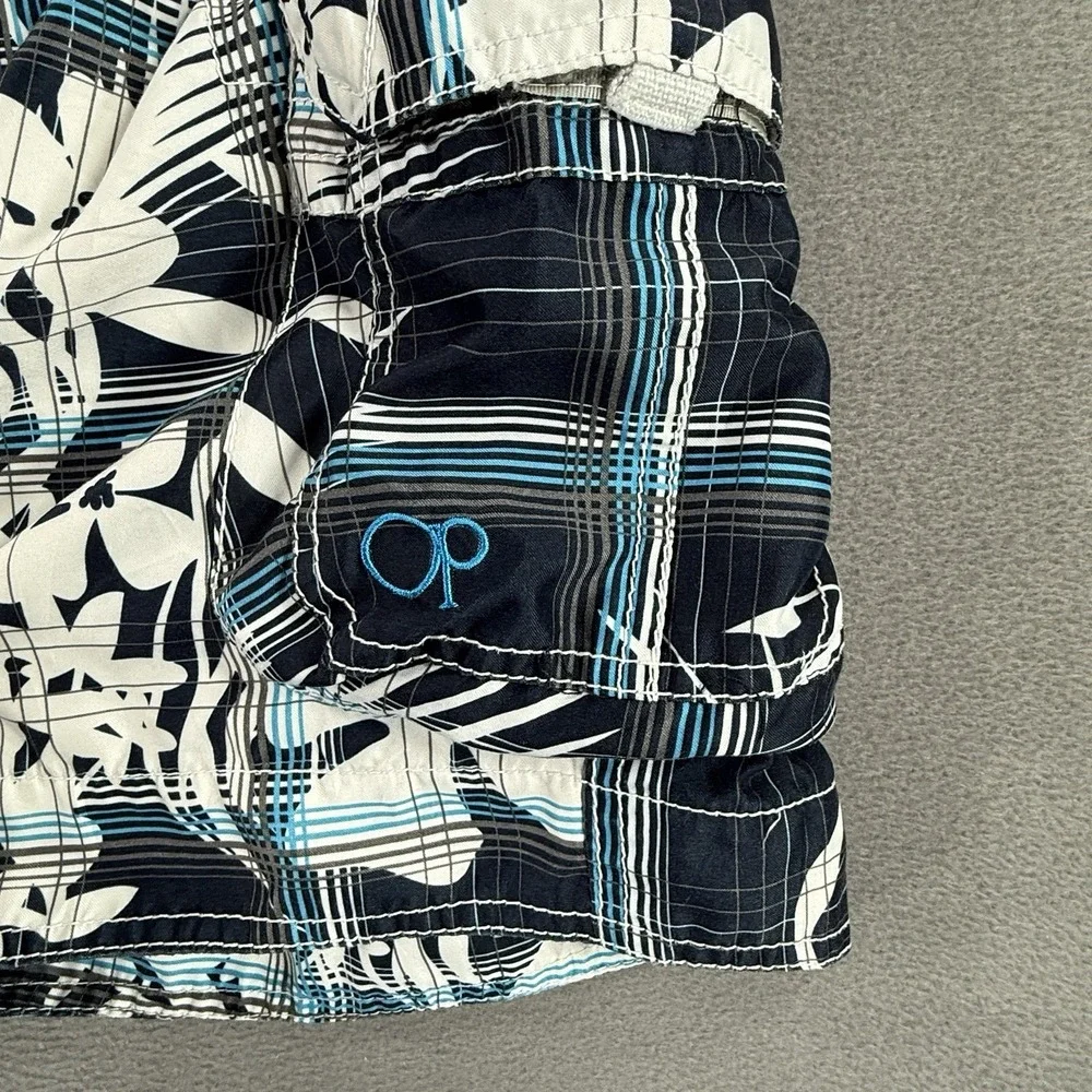 Ocean Pacific (Op) Men's Swim Trunk Board Shorts Size Medium